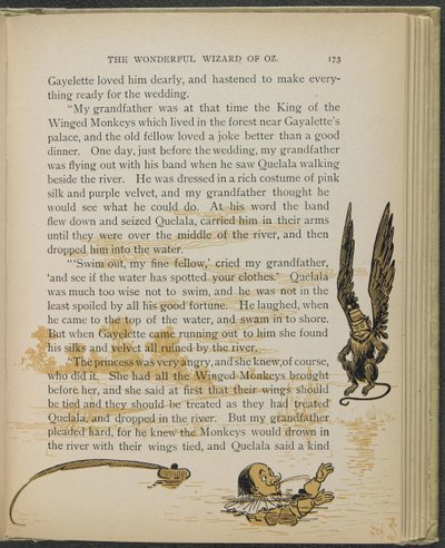 Ilustración de "El maravilloso Mago de Oz" de Lyman Frank Baum de William Wallace Denslow