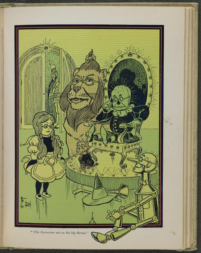 Ilustración de "El maravilloso Mago de Oz" de Lyman Frank Baum de William Wallace Denslow