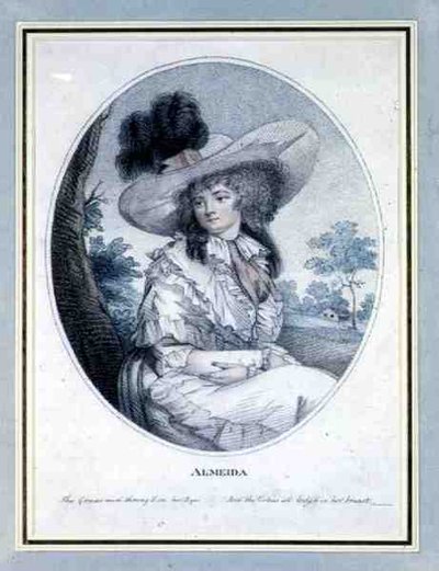 Almeida, grabado por el artista, publicado por Prattent de William Ward