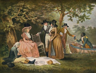 Refrigerio de pescadores, 1789, 1902 de William Ward