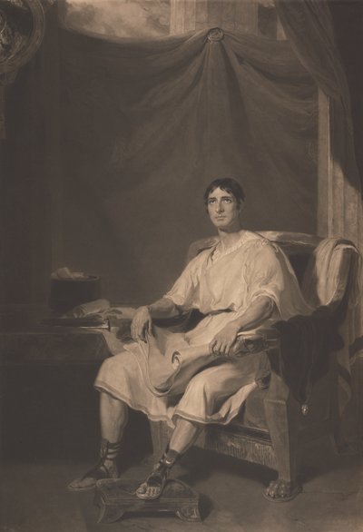 John Philip Kemble como Cato de William Ward