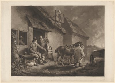 El Primero de Septiembre, Tarde de William Ward after George Morland