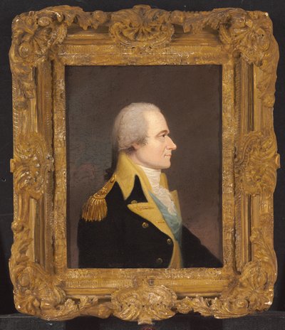 Retrato de Alexander Hamilton, c.1800 de William Weaver