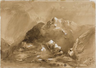 Montañas neblinosas de William West