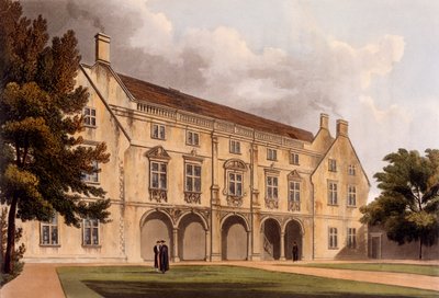 Exterior de la Biblioteca del Colegio Magdalene, Cambridge, de 