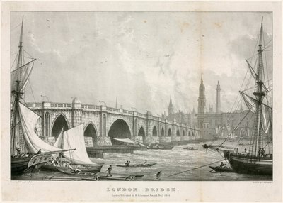 Puente de Londres de William Westall