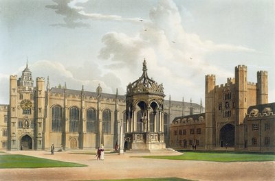 El tribunal del Trinity College, Cambridge, de 
