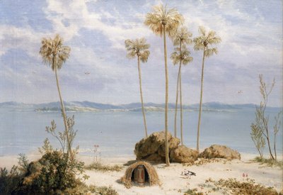 Vista del grupo de islas Edward Pellew, en el golfo de Carpenteria (Australia), Territorios del Norte, diciembre de 1802, durante la expedición de Matthew Flinders (1774-1814) en el Investigator entre 1801 y 1803, con el objetivo de cartografiar las tierra de William Westall