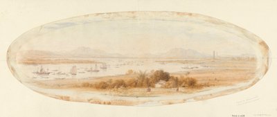 Whampoa y el río Cantón de William Westall