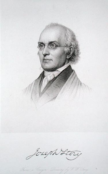 Joseph Story de William Wetmore (after) Story