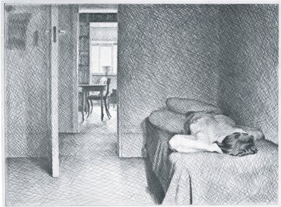 Interior con Desnudo de William Wilkins