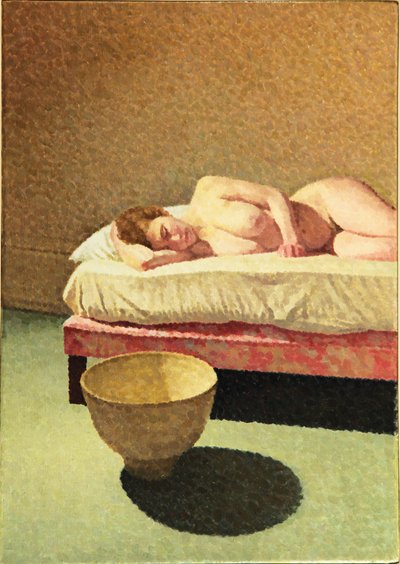Desnudo con Cuenco de William Wilkins