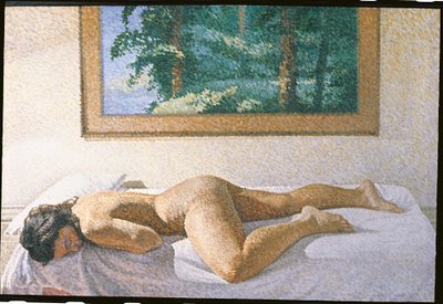 Desnudo con paisaje de William Wilkins