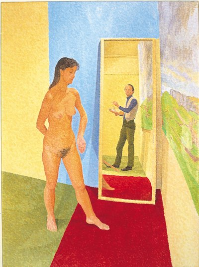Dos figuras de pie de William Wilkins