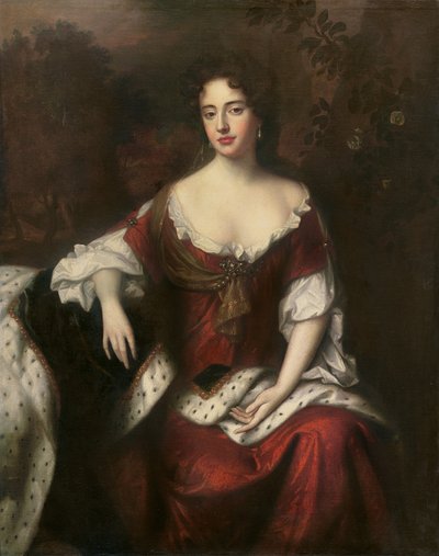 Retrato de Ana, Reina de Gran Bretaña e Irlanda de William Wissing or Wissmig