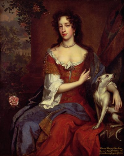 Retrato de María de Módena de William Wissing or Wissmig