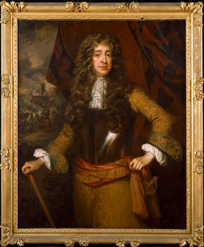Hombre desconocido llamado Guillermo III (óleo sobre lienzo) de William Wissing or Wissmig