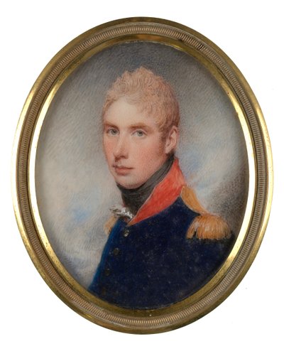 Capitán (luego Teniente Coronel) William Tyrwhitt-Drake (1785-1848), Guardias Reales a Caballo, mayo 1809 de William Wood
