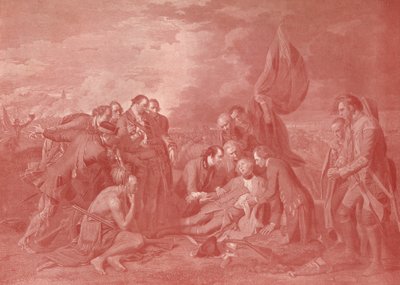 La muerte del General Wolfe, c1776 de William Woollett