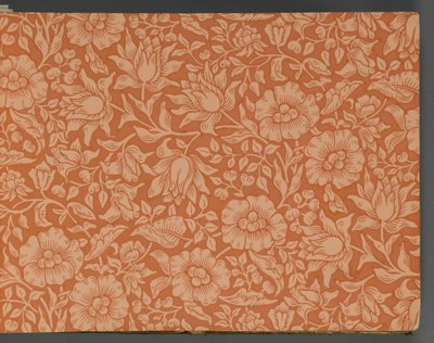 Libro de muestras de papel tapiz, antes de 1917 de William and Company Morris