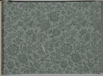 Libro de muestras de papel tapiz, antes de 1917 de William and Company Morris