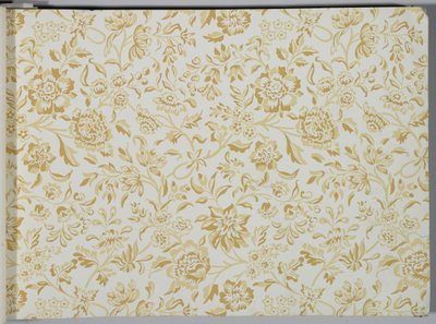 Libro de muestras de papel tapiz, antes de 1917 de William and Company Morris