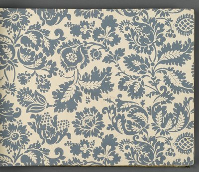 Libro de muestras de papel tapiz, antes de 1917 de William and Company Morris