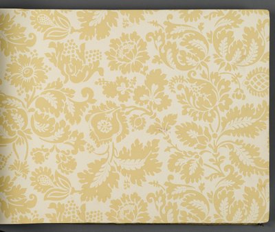 Libro de muestras de papel tapiz, antes de 1917 de William and Company Morris