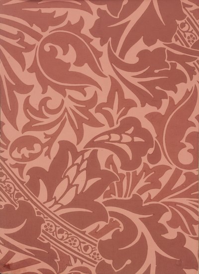 Libro de muestras de papel tapiz, antes de 1917 de William and Company Morris