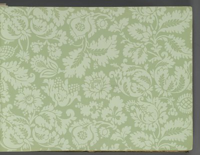 Libro de muestras de papel tapiz, antes de 1917 de William and Company Morris