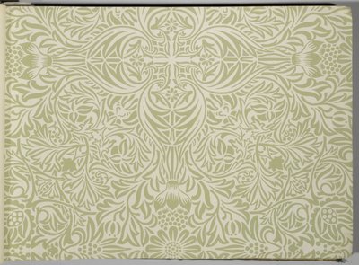 Libro de muestras de papel tapiz, antes de 1917 de William and Company Morris