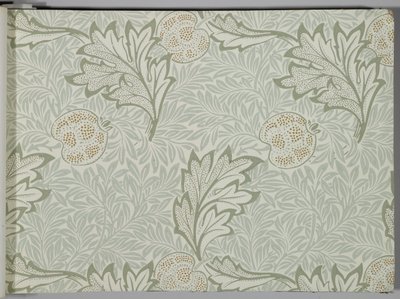 Libro de muestras de papel tapiz, antes de 1917 de William and Company Morris