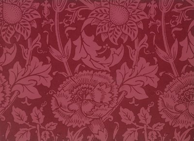 Libro de muestras de papel tapiz, antes de 1917 de William and Company Morris