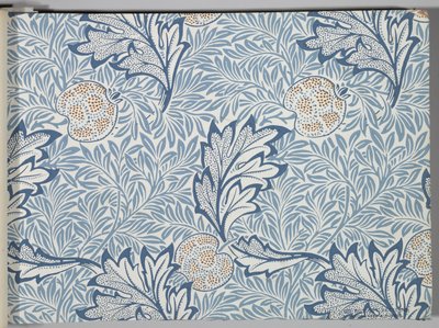 Libro de muestras de papel tapiz, antes de 1917 de William and Company Morris