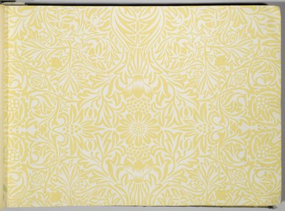 Libro de muestras de papel tapiz, antes de 1917 de William and Company Morris