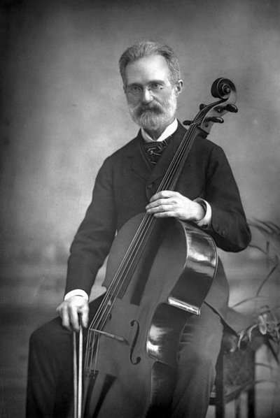Carlo Alfredo Piatti 1822-1901, violonchelista italiano, 1890 de William and Daniel Downey