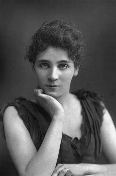 Elizabeth Robins 1862-1952, actriz, dramaturga, novelista y sufragista estadounidense, 1893 de William and Daniel Downey