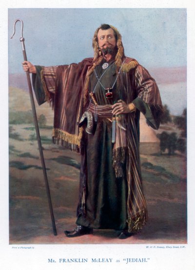Franklin McLeay, actor canadiense, 1901 de William and Daniel Downey