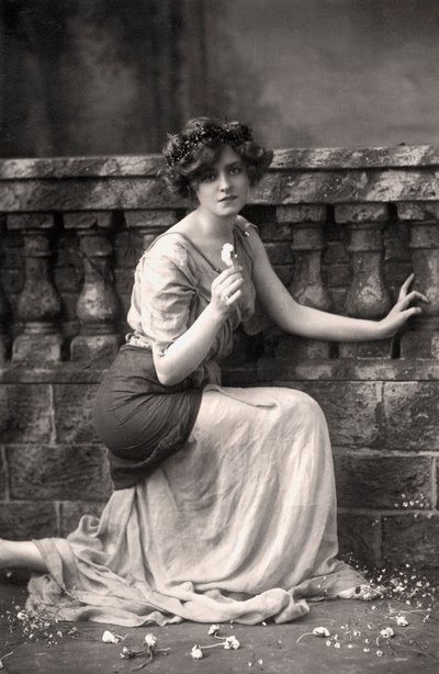 Gabrielle Ray 1883-1973, actriz inglesa, 1900s. de William and Daniel Downey
