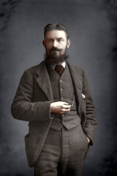 George Bernard Shaw, dramaturgo, crítico y fabiano irlandés de William and Daniel Downey