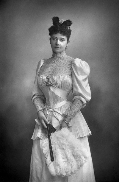Gertrude Elizabeth Blood, Lady Colin Campbell 1857-1911, periodista y socialité, 1893 de William and Daniel Downey