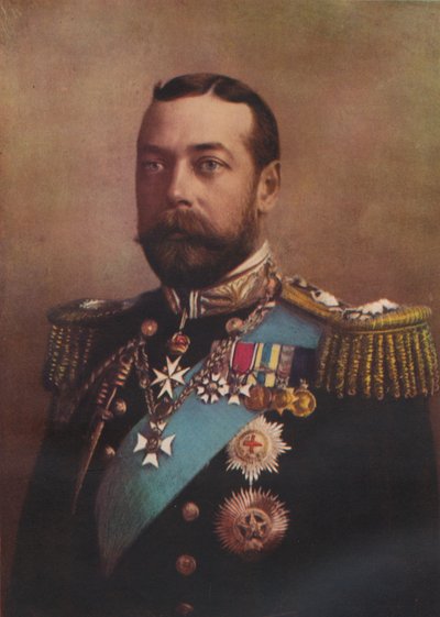 Su Majestad el Rey Jorge V, 1917 de William and Daniel Downey