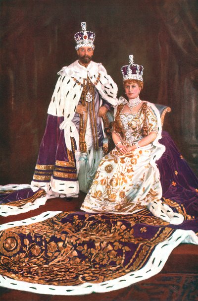 Rey Jorge V y Reina María, 1911 de William and Daniel Downey