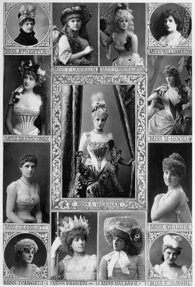 Actrices principales del siglo XIX, 1890 de William and Daniel Downey