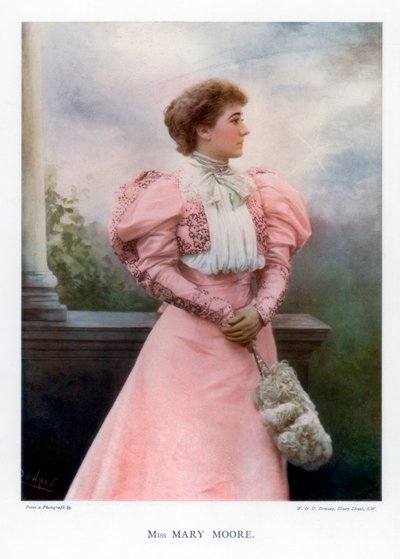 Mary Moore, actriz y gerente de teatro inglesa, 1901 de William and Daniel Downey