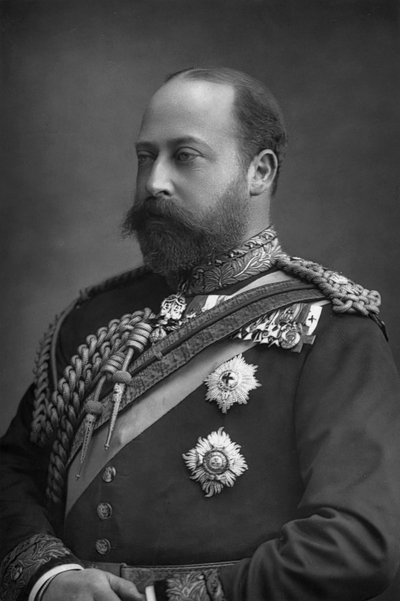 Príncipe Eduardo de Gales, el futuro Rey Eduardo VII de Gran Bretaña 1841-1910, 1890 de William and Daniel Downey