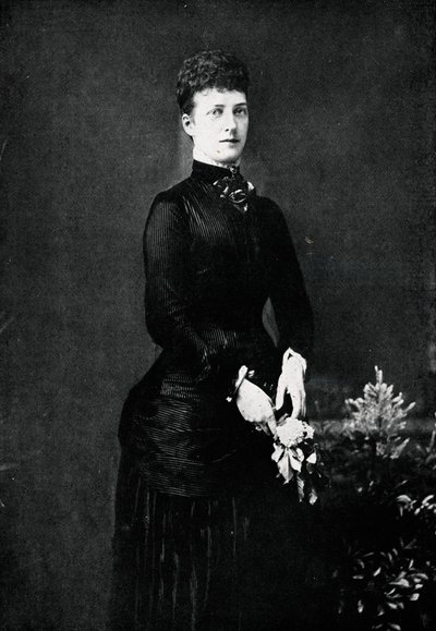 La reina Alexandra en el año de su boda de plata, 1888 de William and Daniel Downey