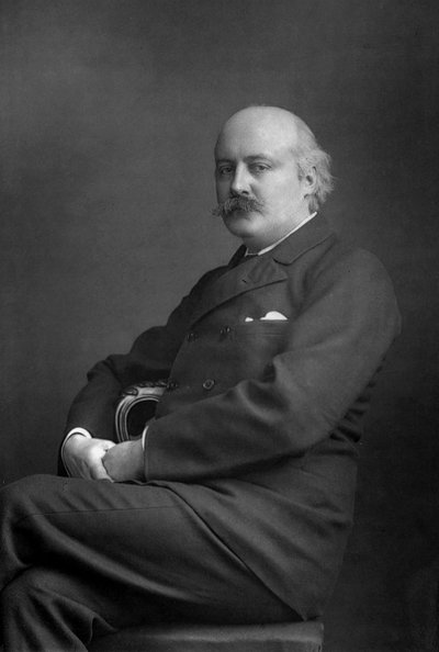 Sir Charles Hubert Hastings Parry 1848-1918, compositor inglés, 1893 de William and Daniel Downey