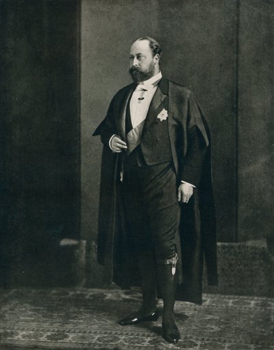 El Príncipe de Gales como miembro del Middle Temple, 1884 de William and Daniel Downey