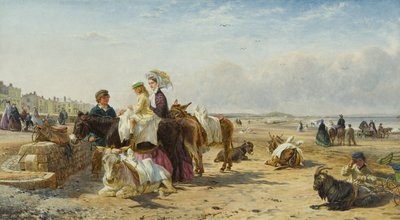 Weston Sands en 1864 de William and Havell Edmund Hopkins